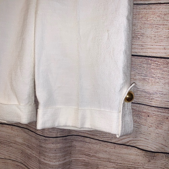 MILLY of New York - Women’s White Bermuda Shorts - Size 2 - Picture 3 of 15